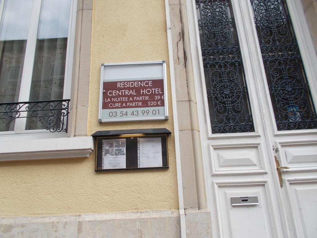 Residence Central Hotel Plombières-les-Bains Dış mekan fotoğraf